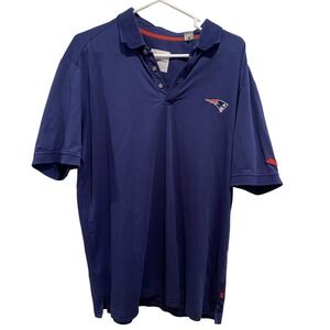 Tommy Bahama New England Patriots‎ Polo Shirt Mens Large NFL Football Sportswear